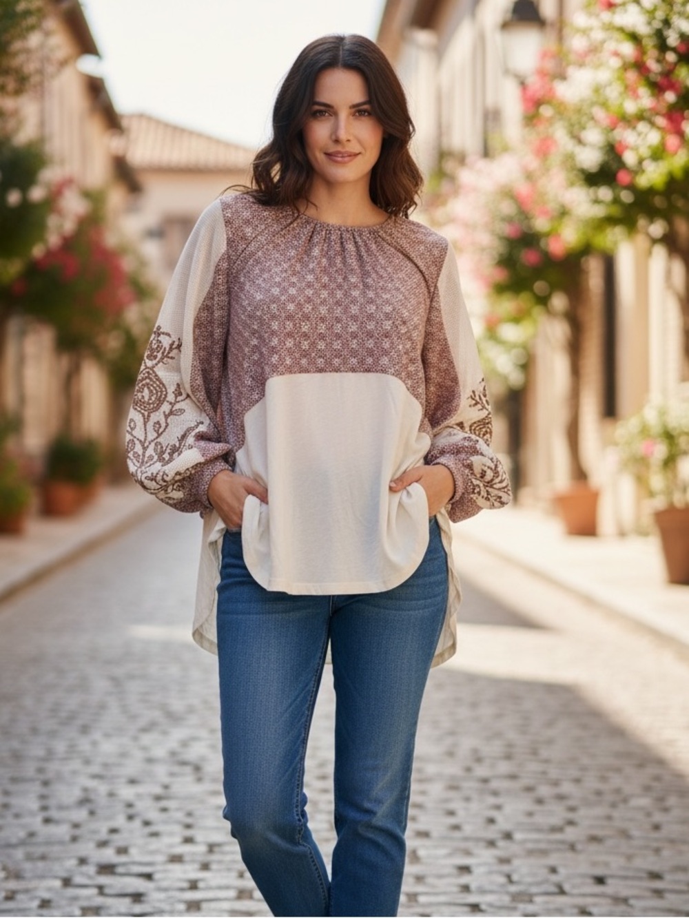 BKE Oversized blouse